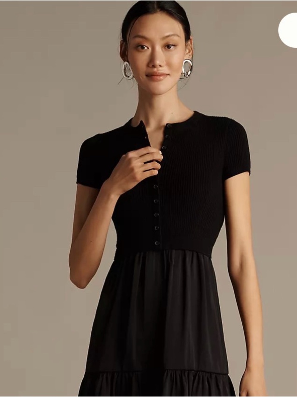 Thea Twofer Sweater & Skirt Mini Dress